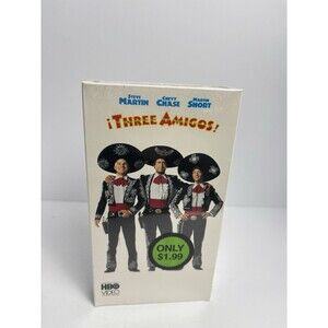 Three Amigos (VHS, 1999) SEALED HBO VIDEO Orion Martin, Chase, Short
